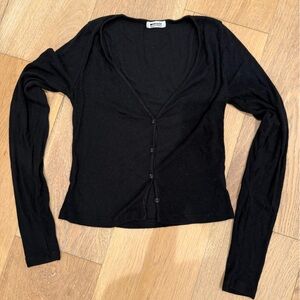 Black Button-Up Longsleeve